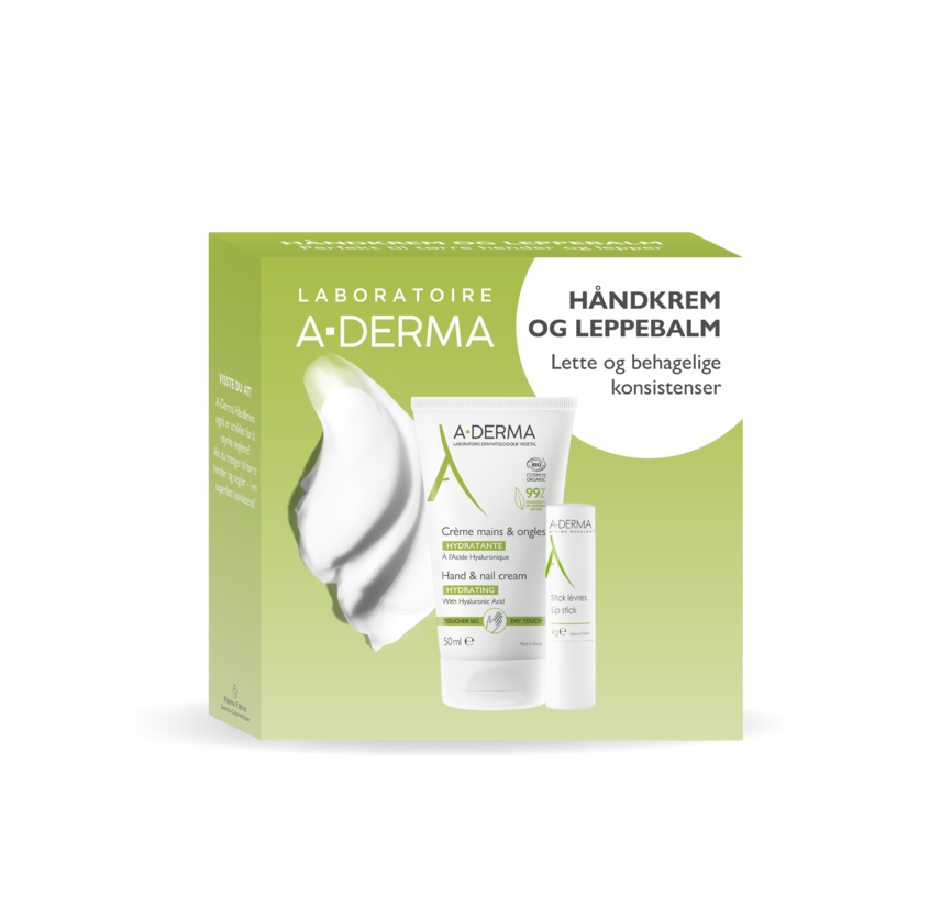 Produktbilde for A-Derma hånd og leppe