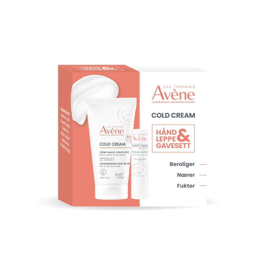 Produktbilde for Avène Cold Cream Hand & Lip gavesett