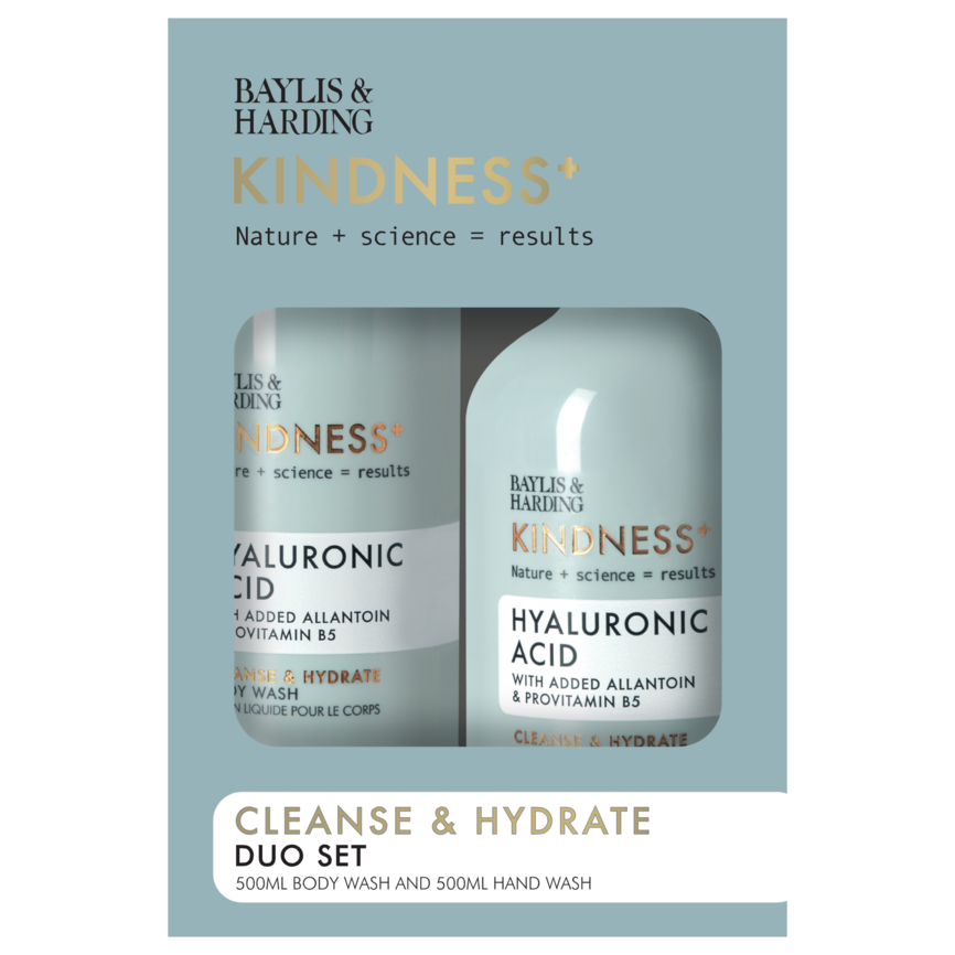 Produktbilde for Baylis & Harding Kindness+ Hyaluronic Acid gavesett