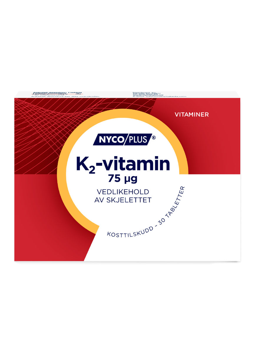 Produktbilde for Nycoplus K2-vitamin tabletter 30stk