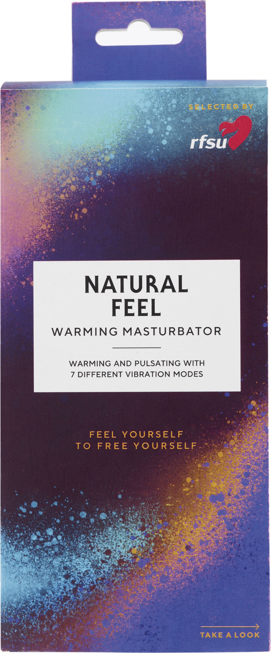 Produktbilde for rfsu Natural Feel Warming Masturbator for menn 1 stk