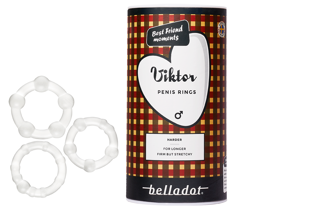 Belladot Viktor penisringer 3stk