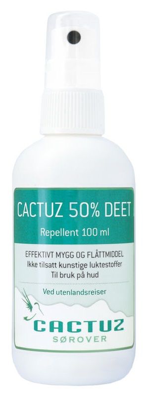 Cactuz 50% DEET mot mygg/flått