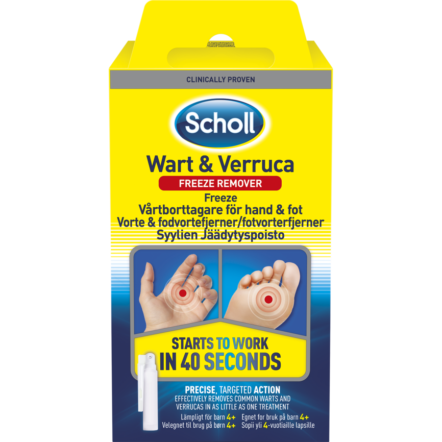 Scholl Freeze Vortefjerner 80 ml