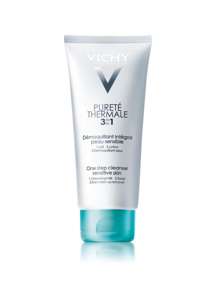 Vichy Pureté Thermale 3-i-1 ansiktsrens til alle hudtyper 100 ml