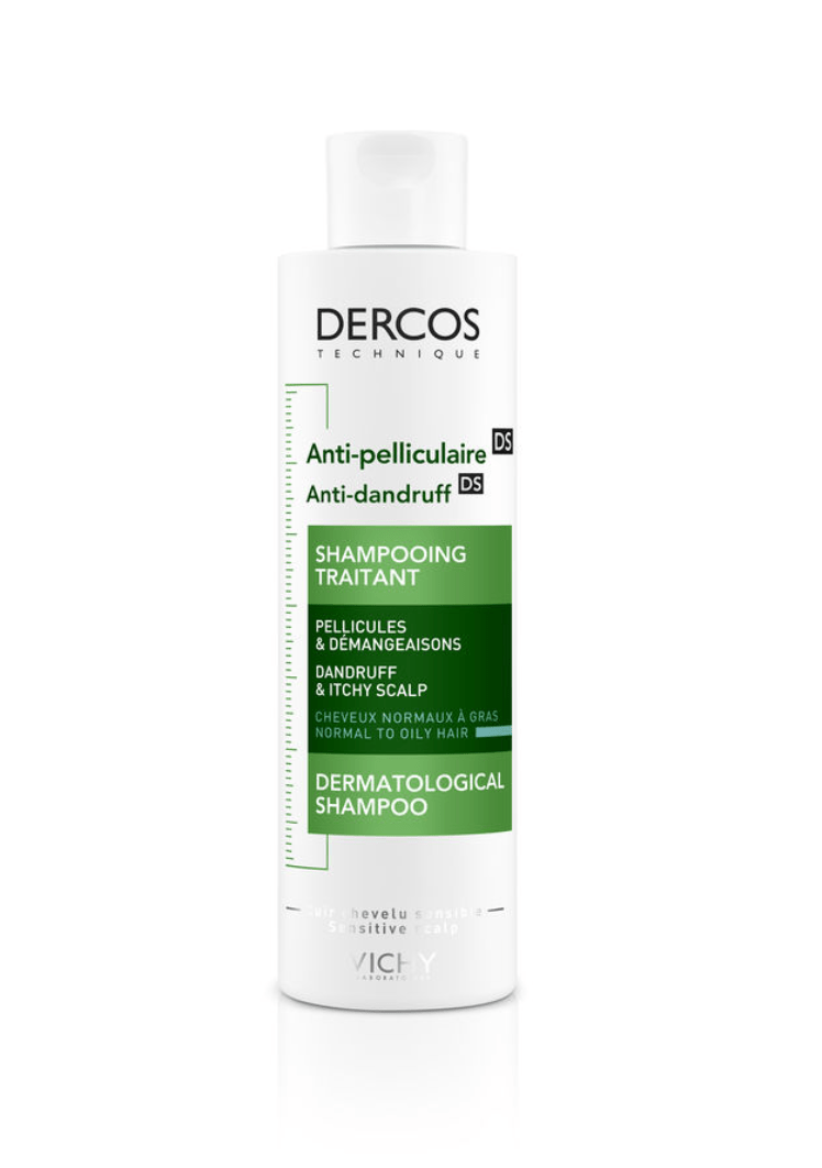 Vichy Dercos Technique Flass-Sjampo til fet hodebunn 200ml