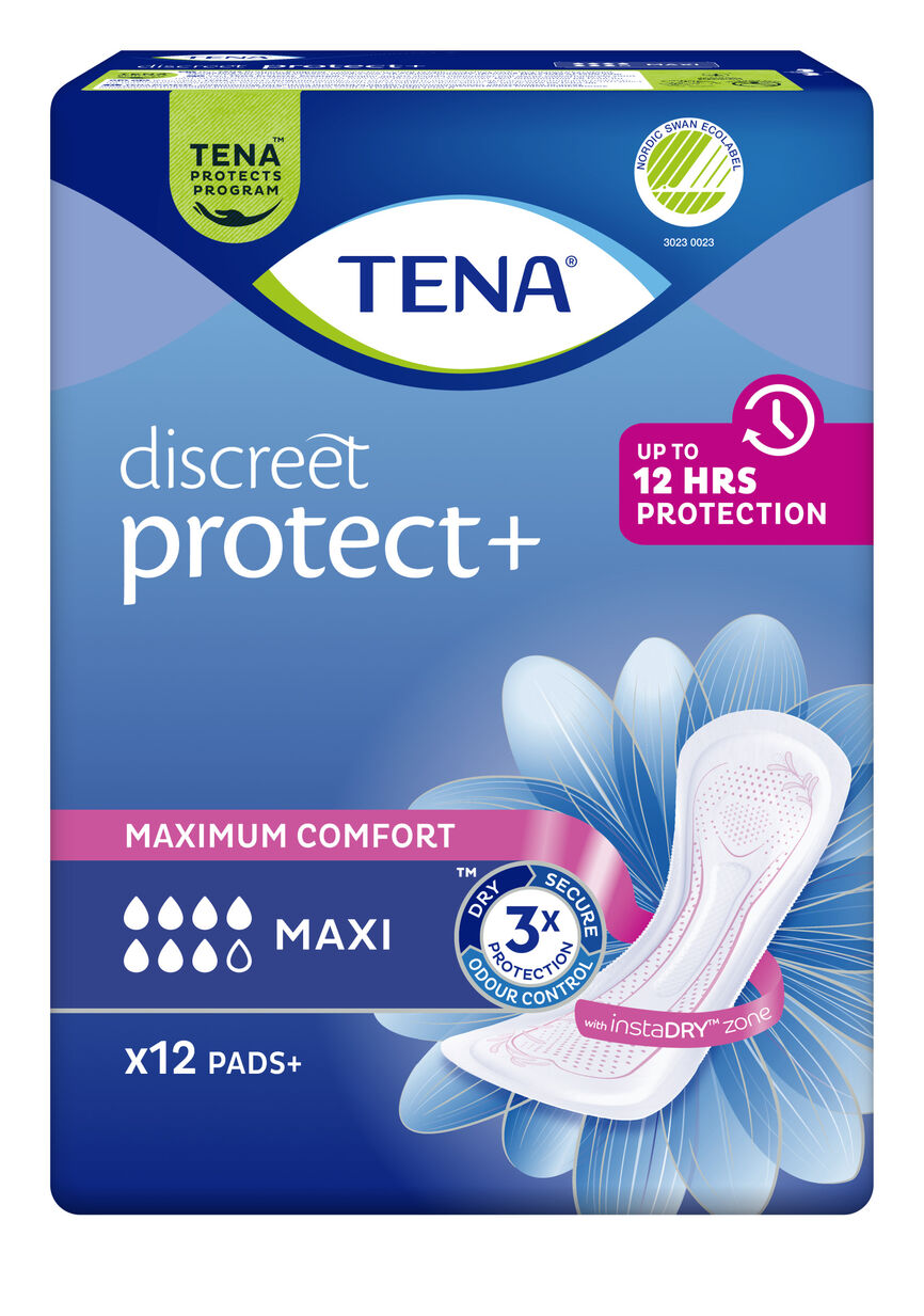 Tena Discreet Maxi InstaDry 12 stk