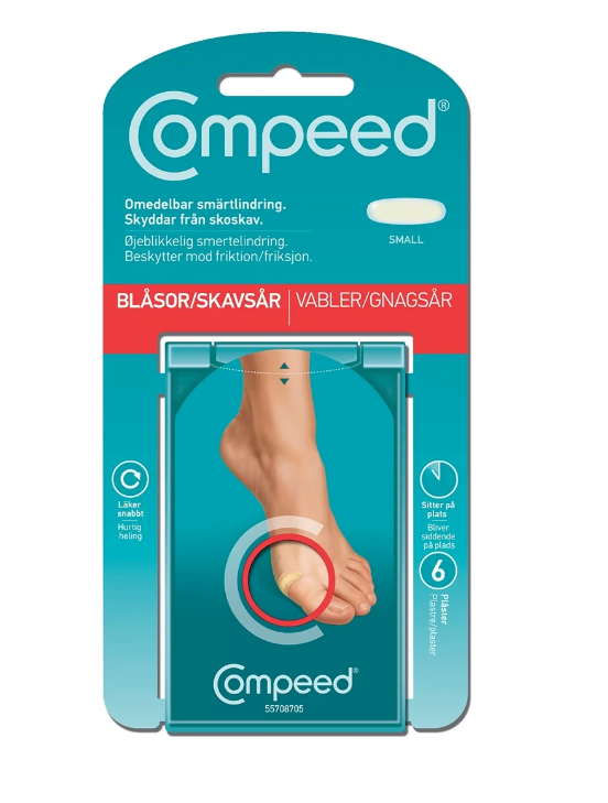 Compeed Gnagsårplaster Small 6stk