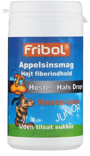 Fribol hoste/hals junior uten sukker 60 g