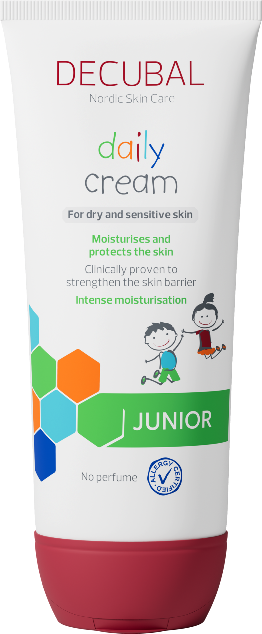 Bilde av en tube med ecubal Junior Cream 200ml