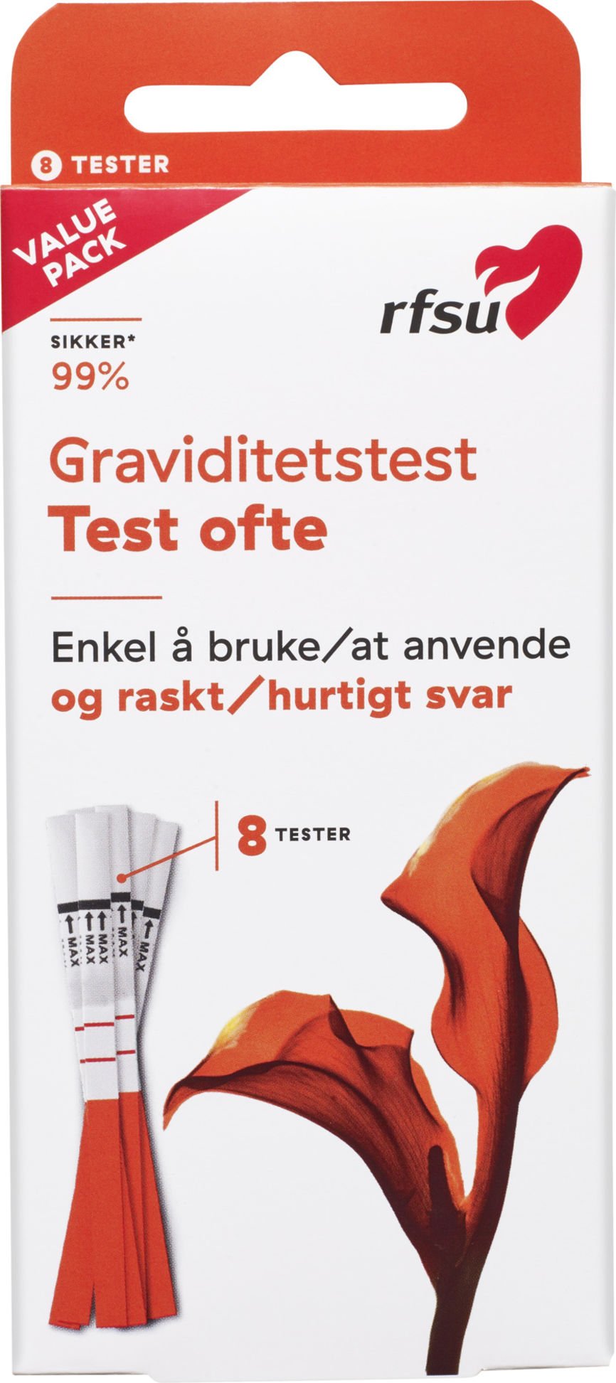 RFSU Graviditetstest Ofte 8 stk