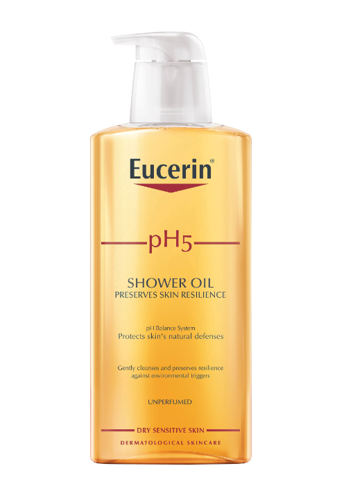 Eucerin pH5 Shower Oil uparfymert 400 ml