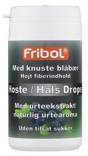 Fribol Hoste/hals blåbær 60 g