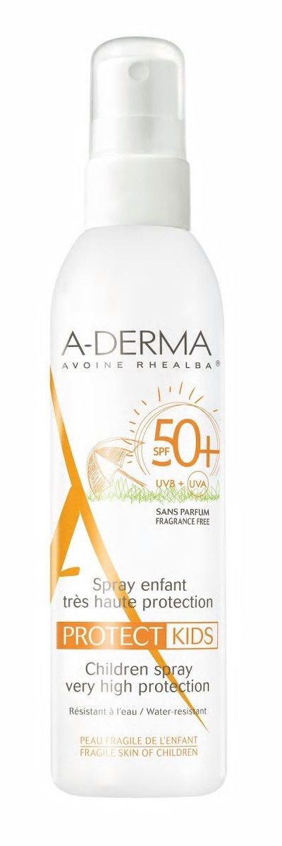 A-Derma Protect solspray barn SPF50+ 200 ml