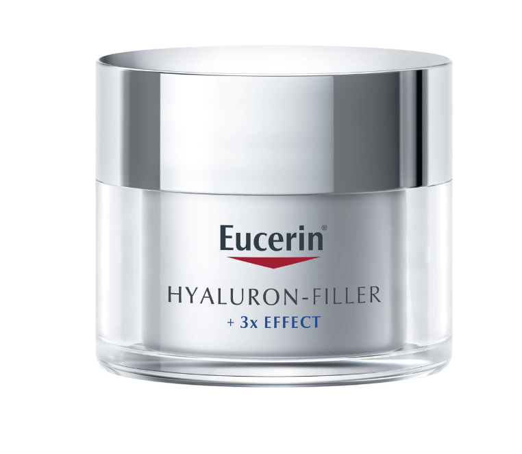 Bilde av en krukke med Eucerin Hyaluron-Filler Day Cream Dry Skin SPF15 50 ml