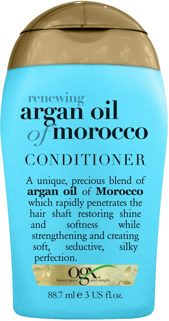 Bilde av en flaske med Ogx Argan Oil of Morocco Conditioner Travel Size 88,7 ml