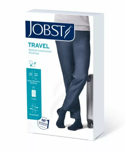 JOBST Travel knestrømpe K1 sort 1 37