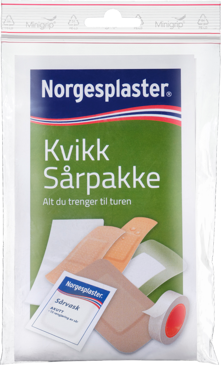 Norgesplaster Kvikk Sårpakke