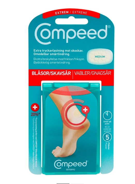 Compeed Gnagsårplaster Extreme Medium 5stk