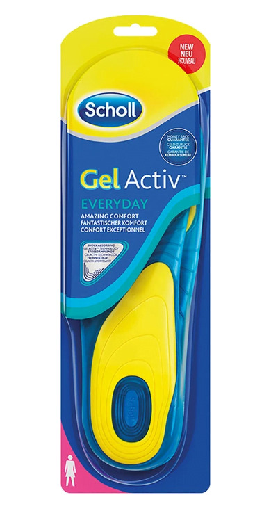 Scholl GelActiv Everyday såle kvinne