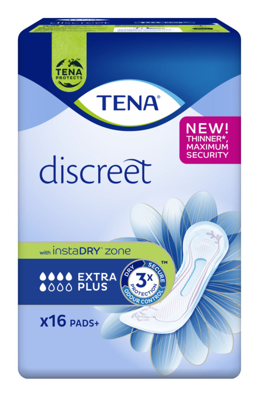 Tena Discreet Extra Plus Instadry 16 stk