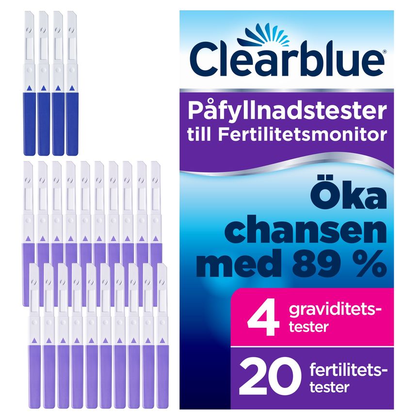 Clearblue Advanced testpinner fertilitet 24stk