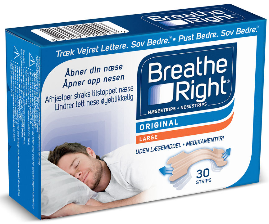 Breathe Right Nesestrips 30stk