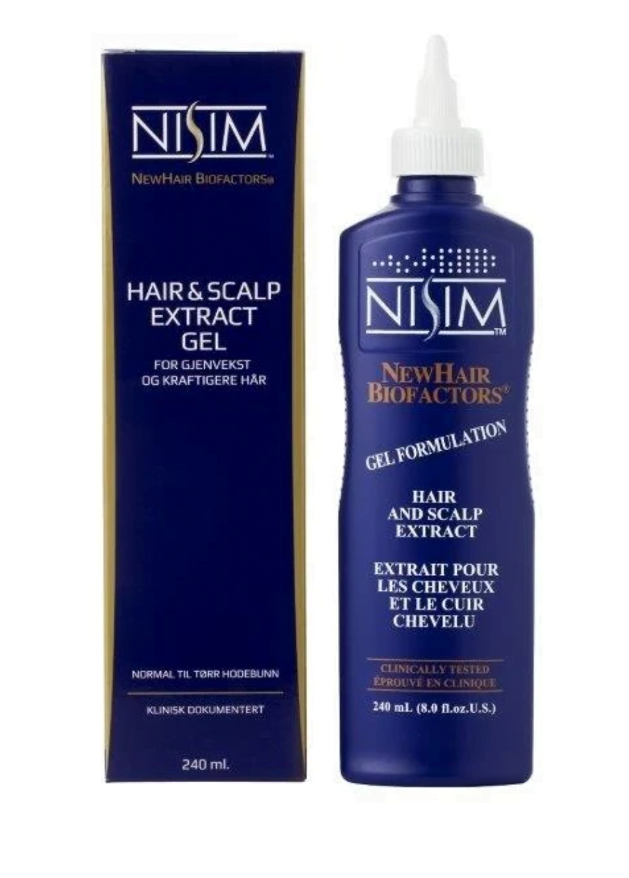 Nisim Hair and Scalp Extract Gel Formulation 240 ml