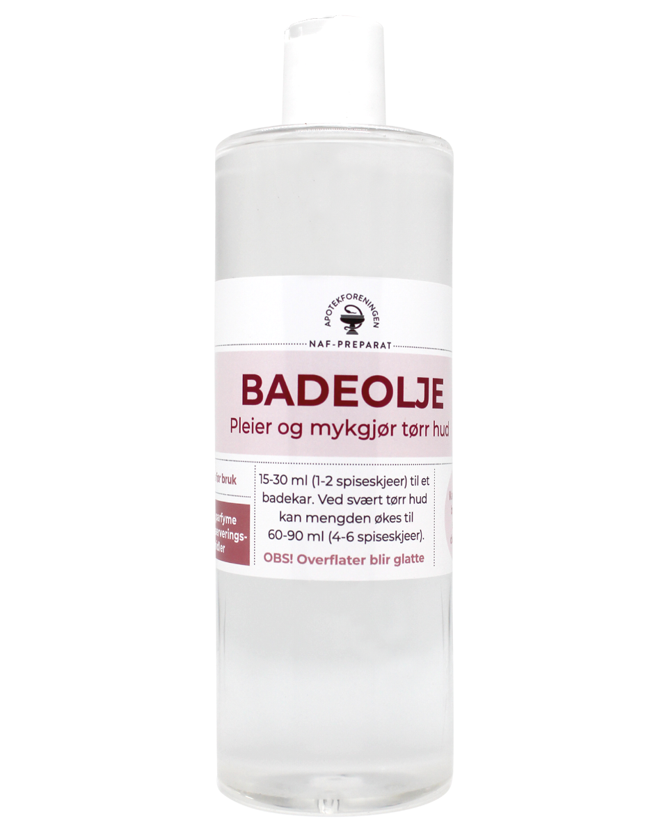 Badeolje NAF 500 ml