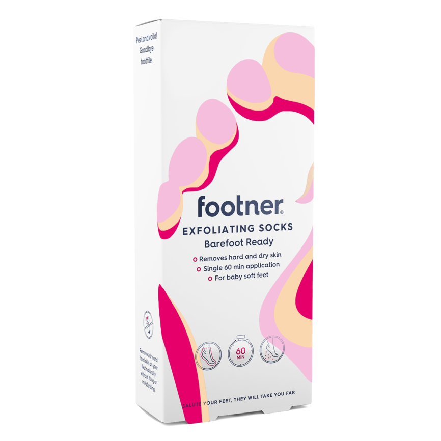 Footner Exfoliating Socks 1 par