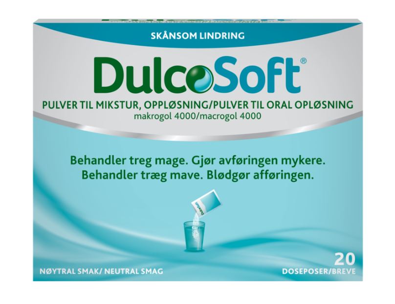 Dulcosoft Pulver til mikstur 20 doseposer