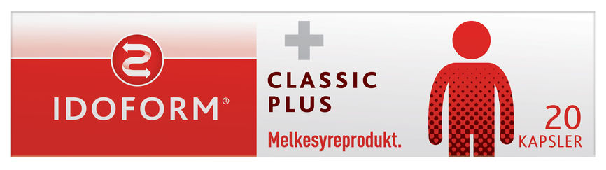 Idoform Classic Plus melkesyrebakterier kapsler 20 stk