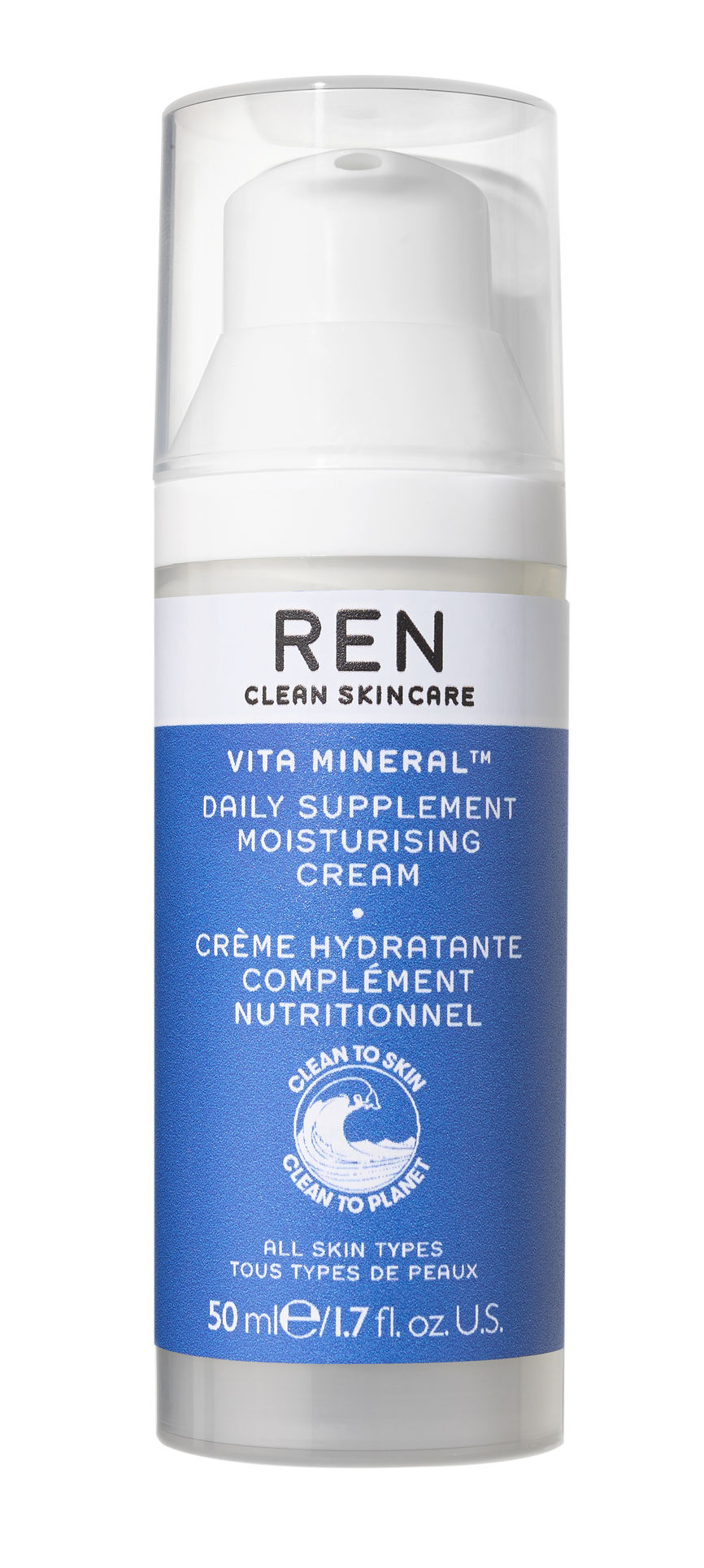 REN Vita Mineral Daily Supplement Moisturising Cream 50 ml