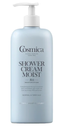 Cosmica Caring Shower Cream Moist m/parfyme 400ml