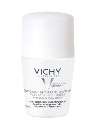 Vichy 48Hr Soothing Anti-Perspirant Uten parfyme 50 ml