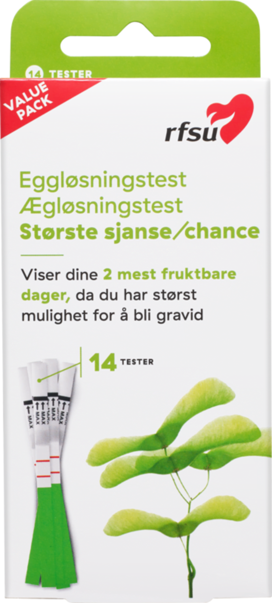 Rfsu eggløsningstest 14 stk