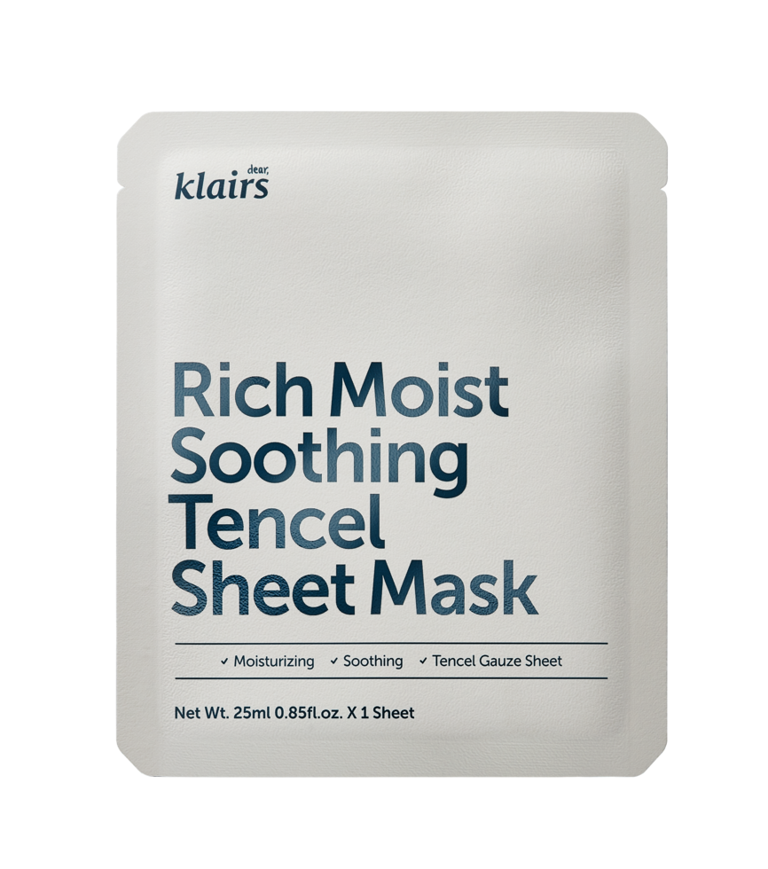 Klairs Rich Moist Soothing Tencel Sheet Mask 1 stk