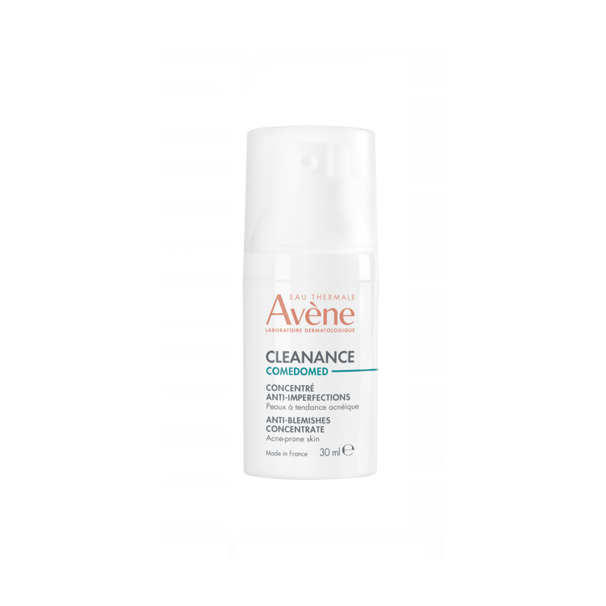 Bilde av en pumpeflaske med Avène Cleanance Comedomed 30 ml. 