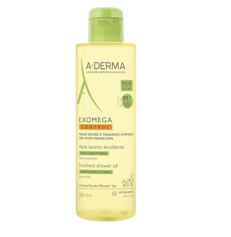 A-Derma Exomega Control Shower Oil 500 ml