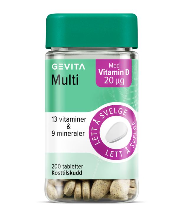 Gevita Multi tabletter 200stk