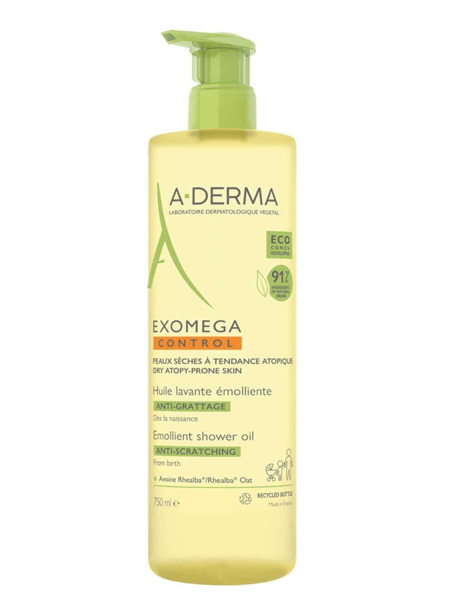 A-Derma Exomega Control Shower Oil 750 ml