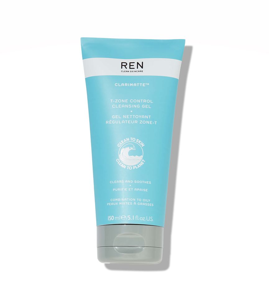 REN Clarimatte T-Zone Control Cleansing Gel 150ml