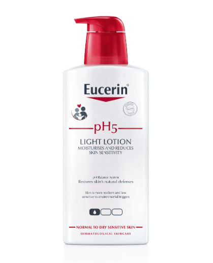 Eucerin pH5 Light Lotion parfymert 400 ml