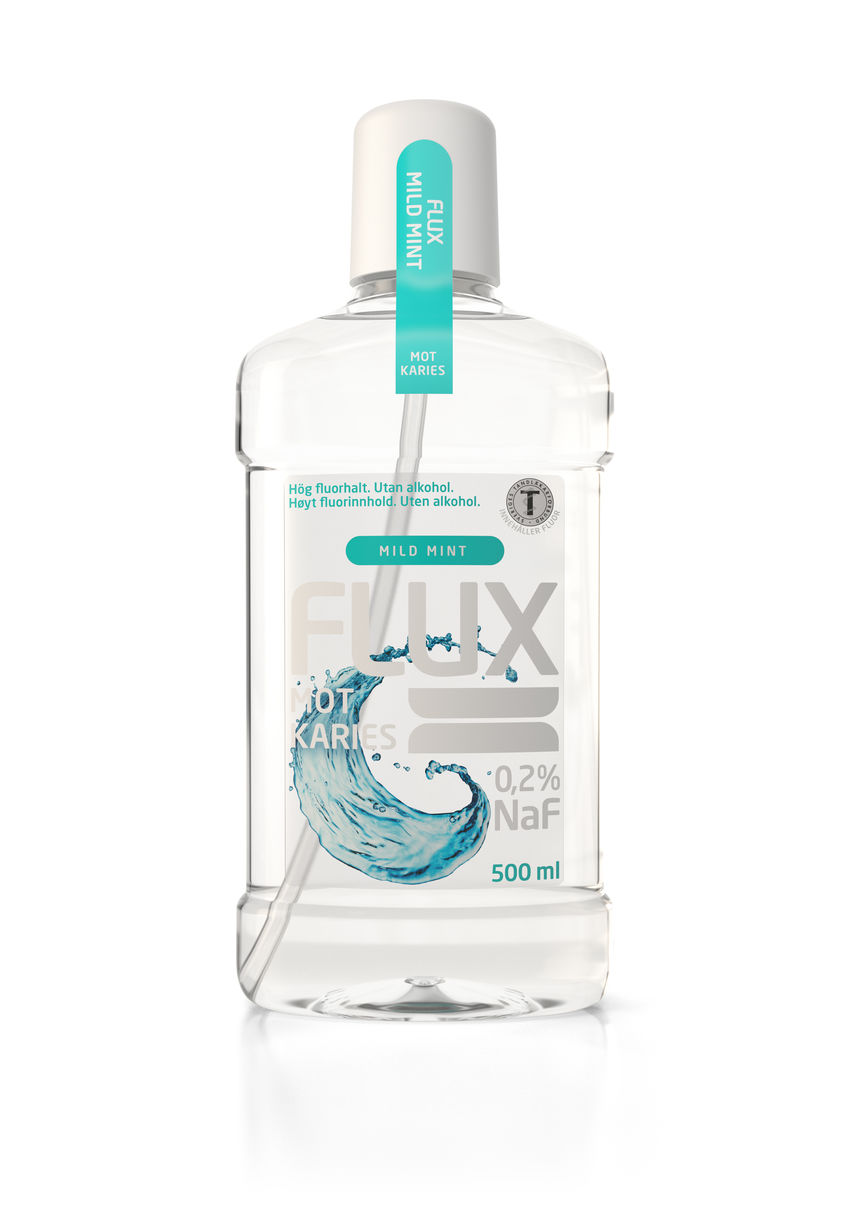 Flux Fluorskyll 0,2% Mild Mint 500ml