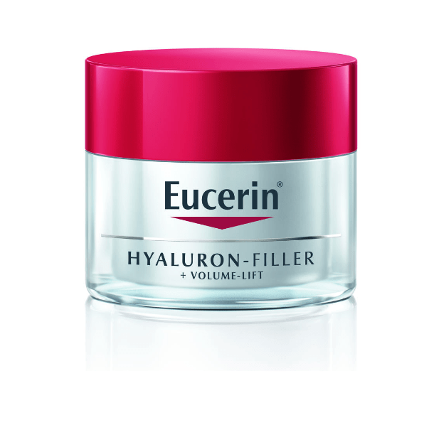 Bilde av en krukke med Eucerin Hyaluron Filler + Volume-Lift Day Cream Dry Skin SPF15 50 ml