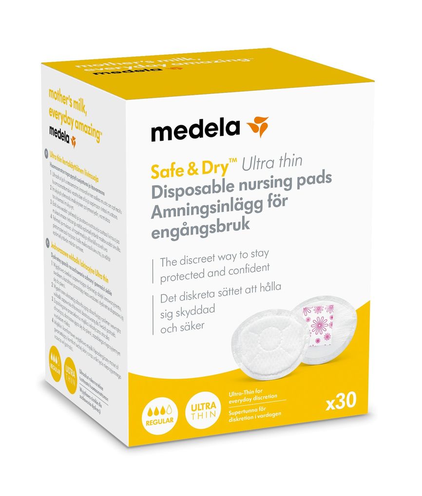 Medela ammeinnlegg ultra thin 30 stk