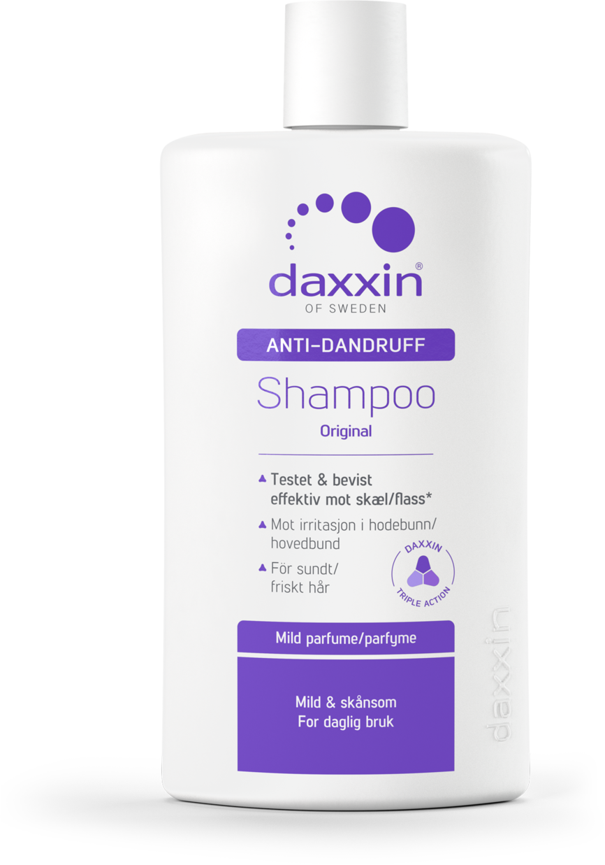 Daxxin Shampoo mot flass m/parfyme 250ml