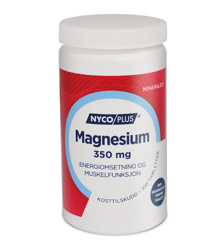 Nycoplus Magnesium 350 mg tabletter 100stk