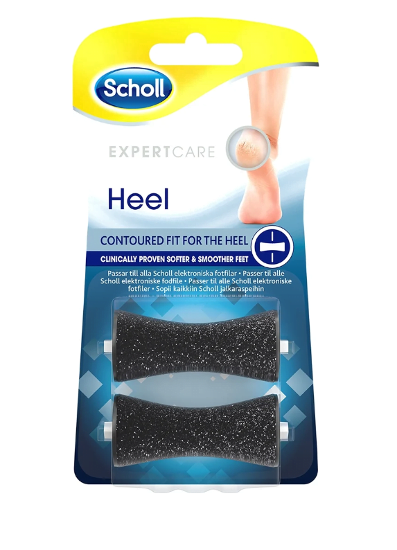 Scholl Expertcare heel refill til elektrisk fotfil 2 stk