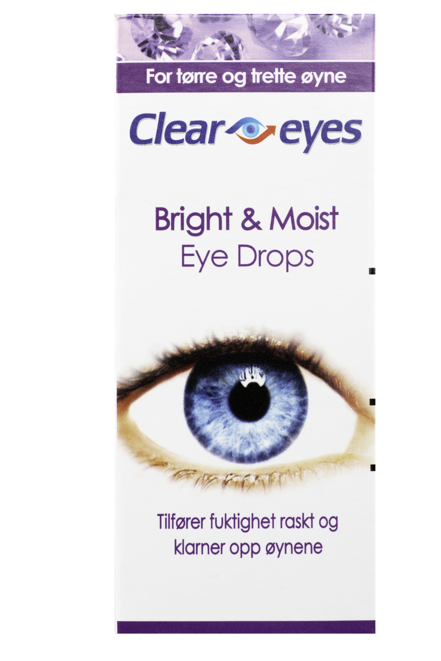 Cleareyes Bright and Moist Øyedråper 15ml